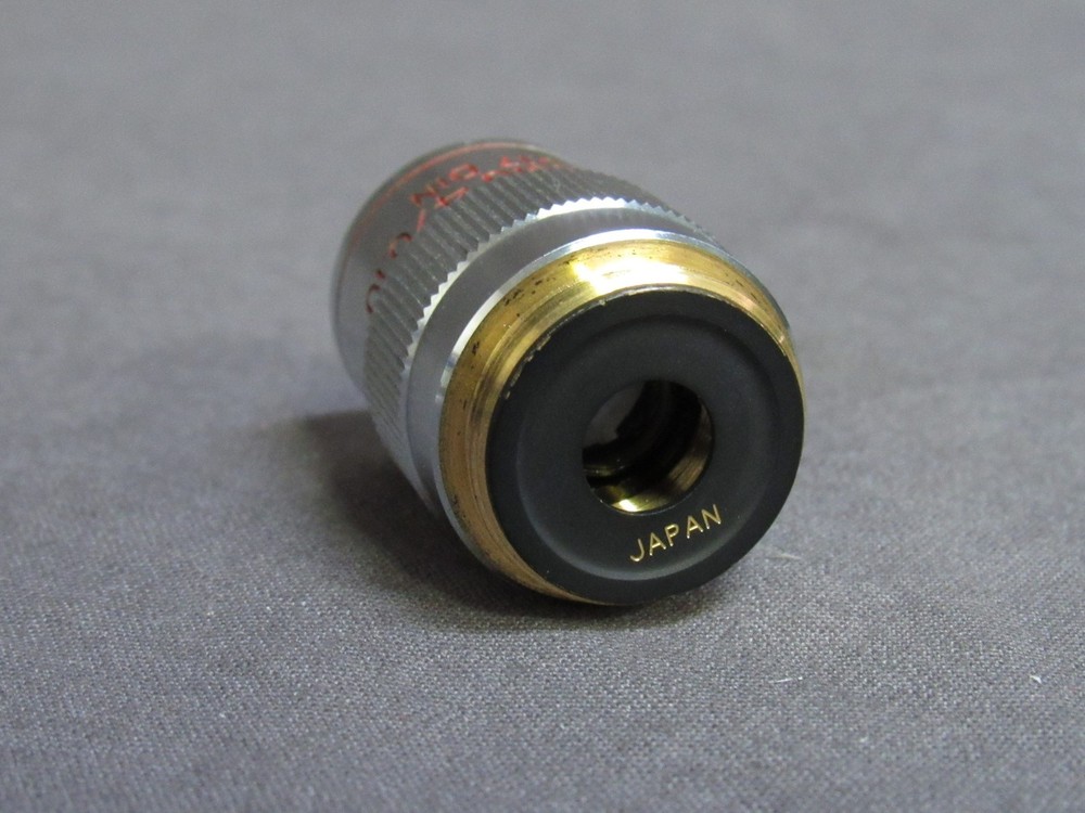 Meiji S.Flatfield 4X/0.10 Objective