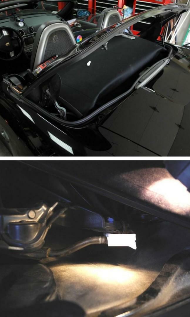 Porsche 986 987 Boxster Convertible Soft Top Push Rod Ball Joint OEM Repair Kit