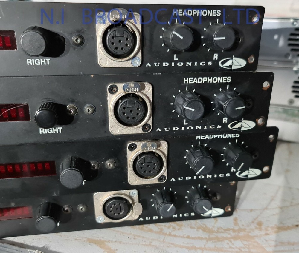 4x Audionics remote boxes and headphone control