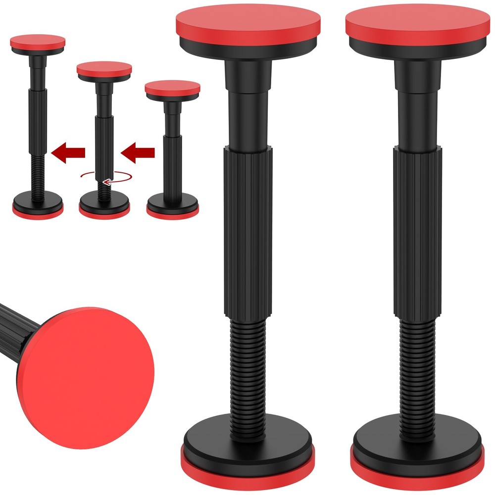 2Pcs Telescopic Support Pole, Adjustable Support System, Cabinet Adjustable S...