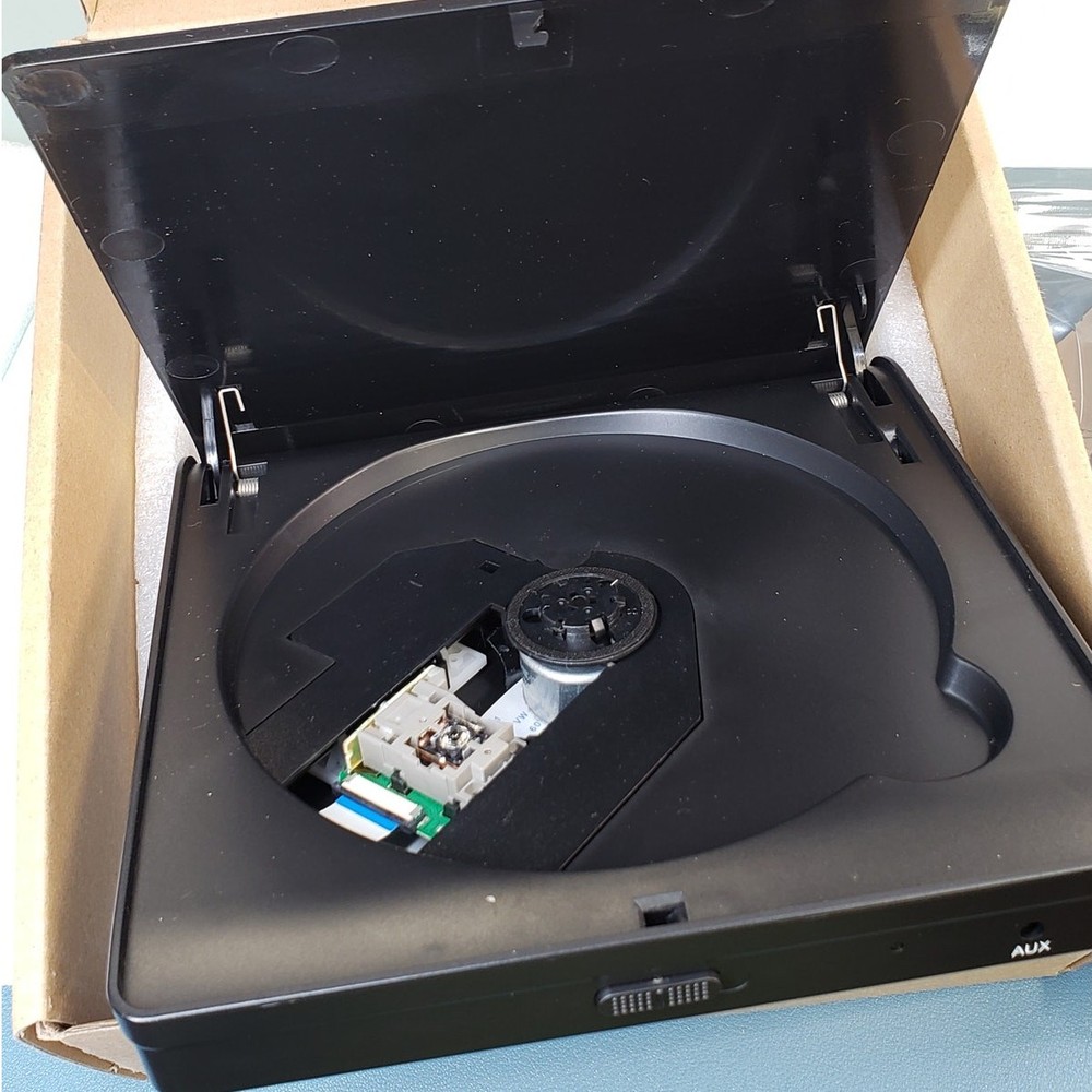 Homlab Cd Player - External Car CD Player with remote and USB cable