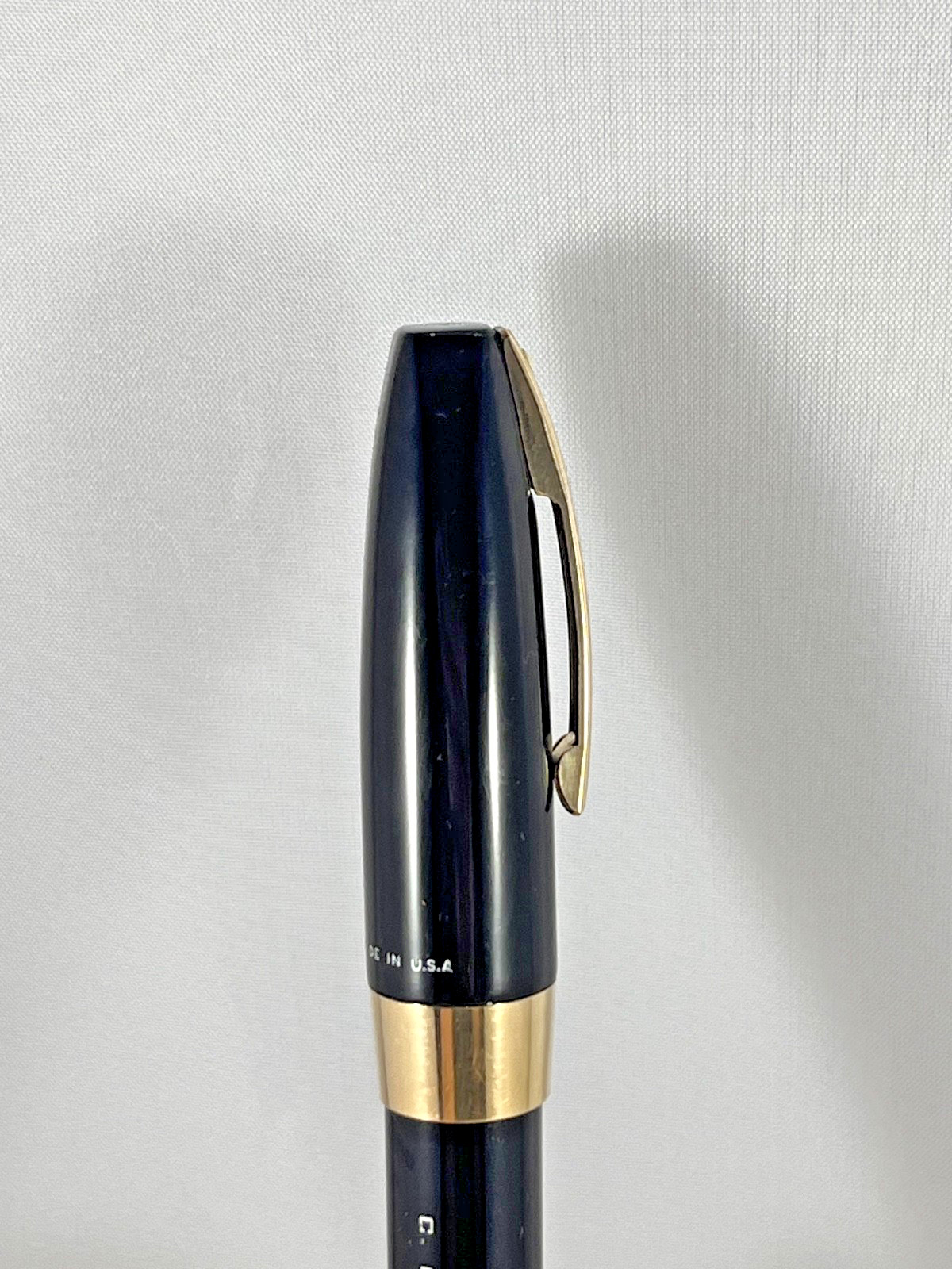 Sheaffer PFM III, Black with gold Trim, Very Good Condition, Restored