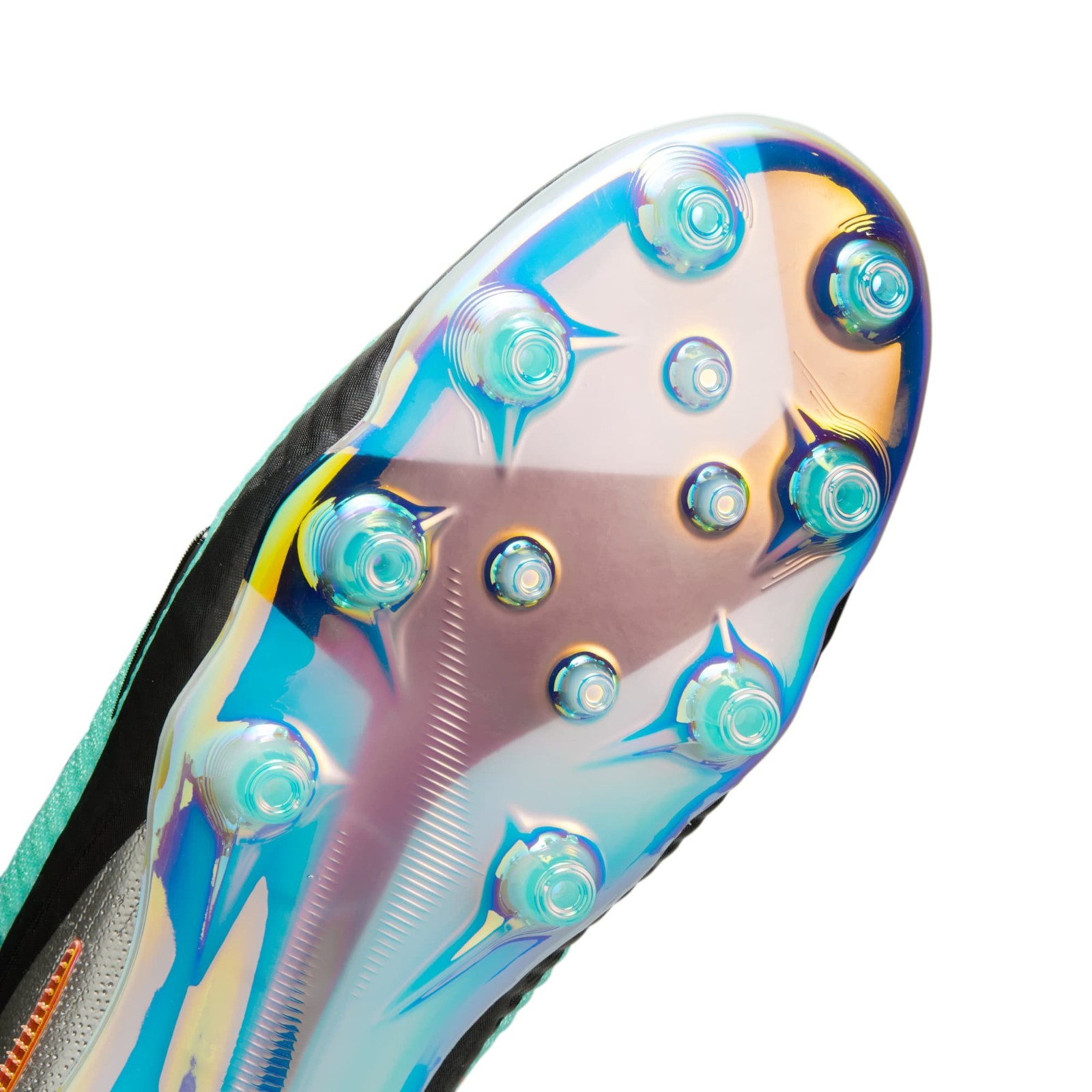 Nike Phantom 6 High Elite LE AG-Pro Chrome/Black IH3985-001 Men's Soccer Cleats