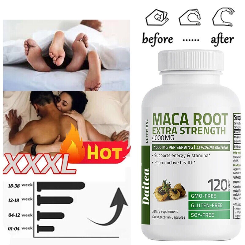 Maca Root - 4000 Mg Per Serving | Maca Root | Supports Energy and Stamina