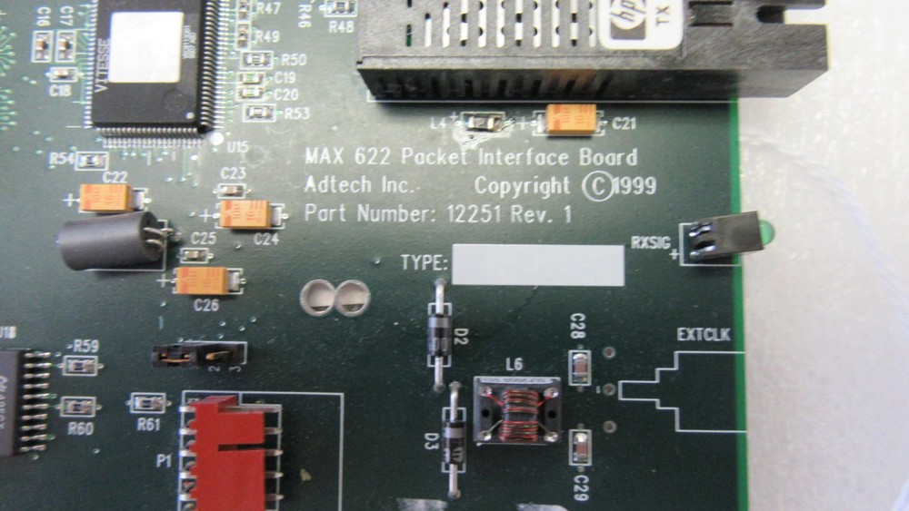 ADTECH P/N 12251MAX 622 PACKET INTERFACE BRD