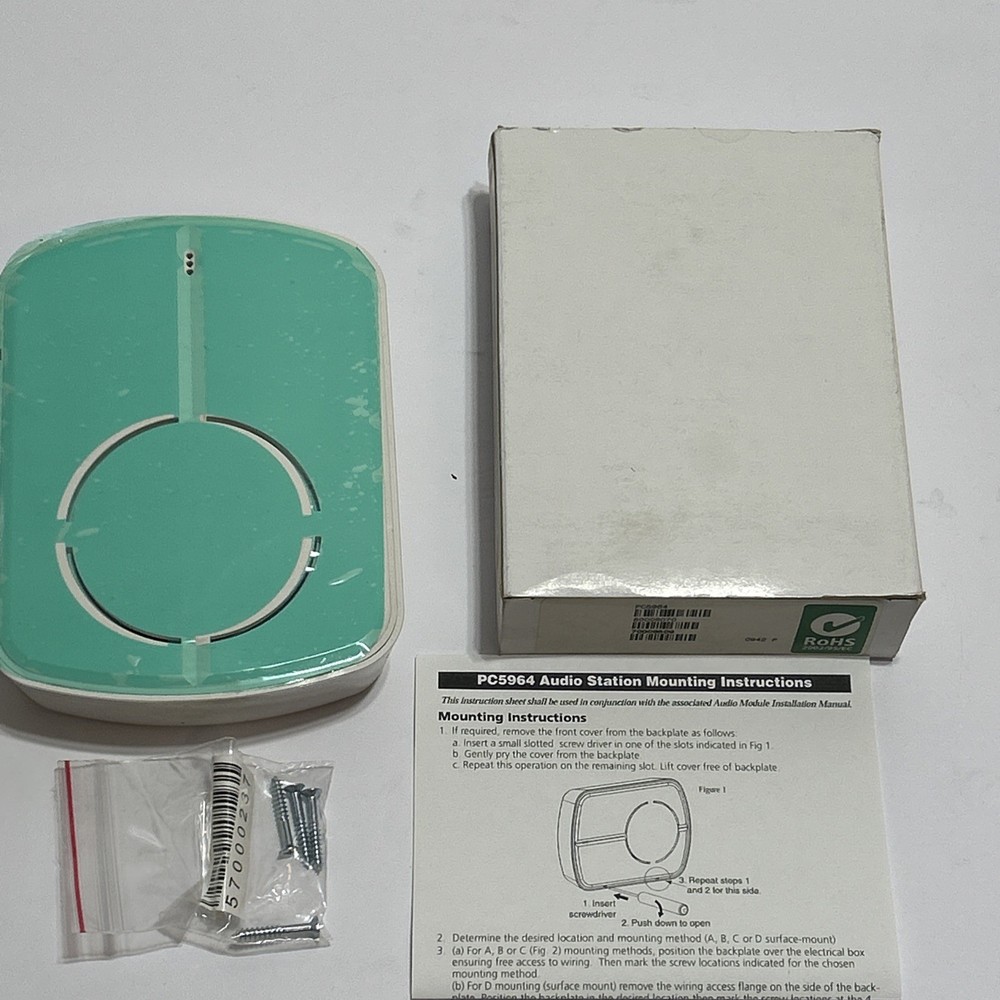 DSC PC5964 Audio Station Intercom  2-Way Voice