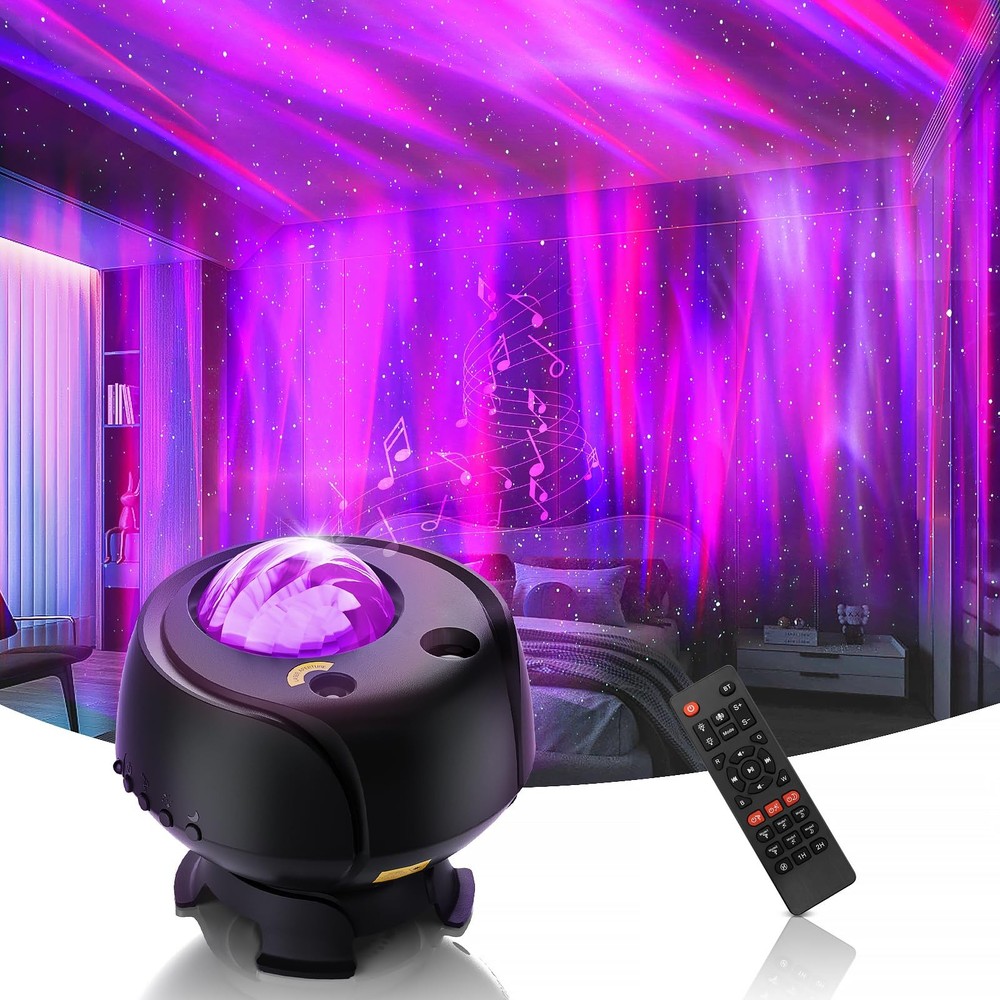 Largest Coverage Area Northern Lights Projector,15 Combinations Galaxy Projec...