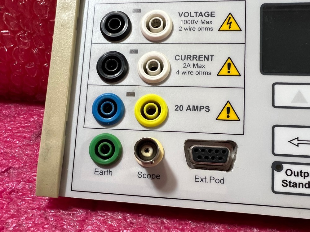 TRANSMILLE Model 2040 2000 Series Precision Multi-Product Calibrator Panel only