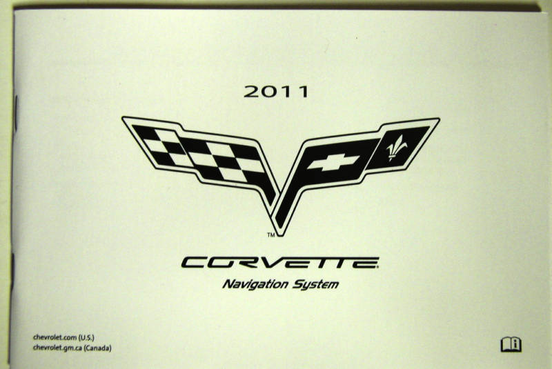 GM 2011 Corvette Navigation Manual #20955275A