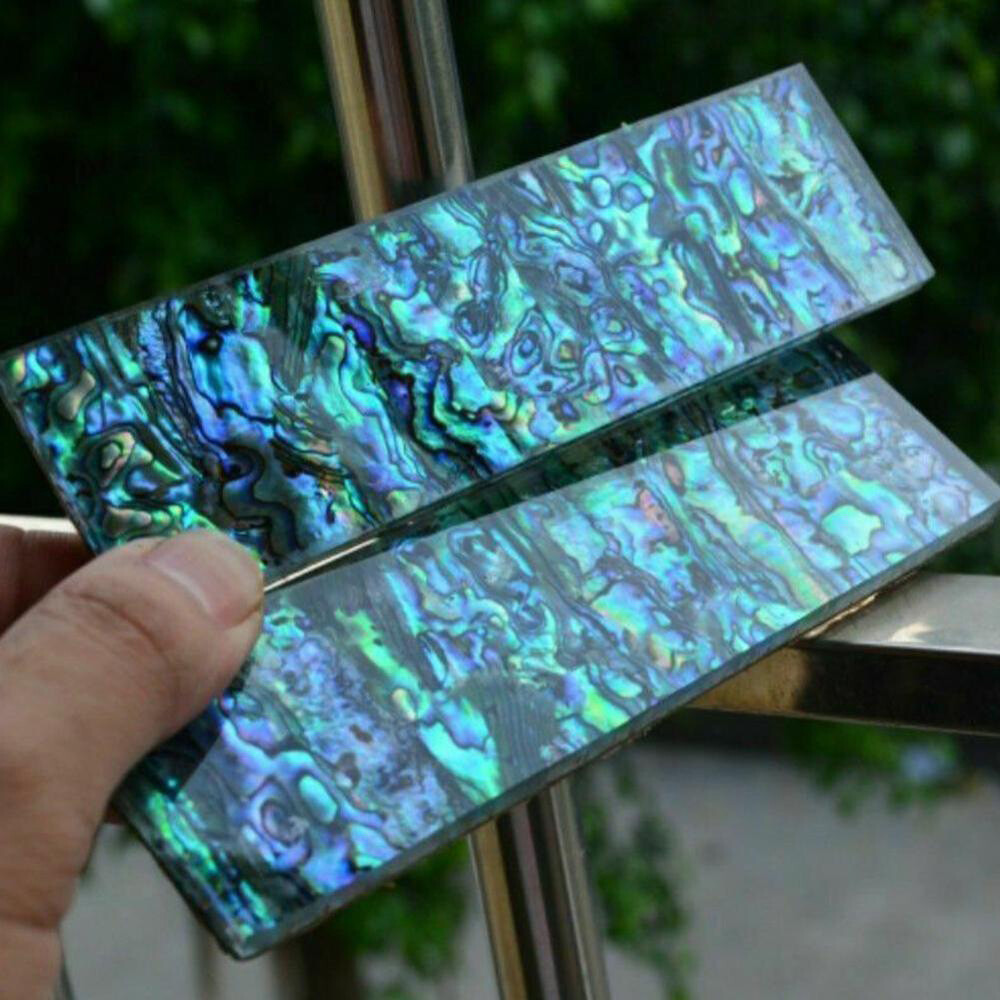 Abalone Shell Knife Handle Acrylic Scale Slabs Material DIY Making Knives Plate
