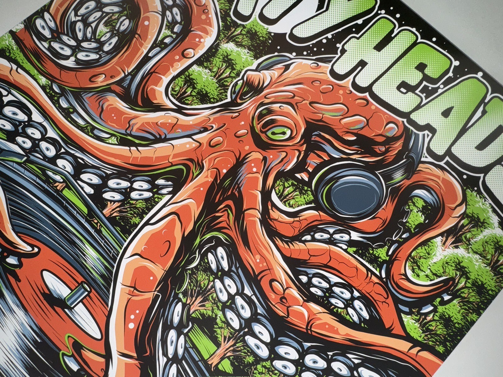 Dirty Heads Poster Holmdel NJ 2024 Official Silkscreen Low Run S/N Schuyler