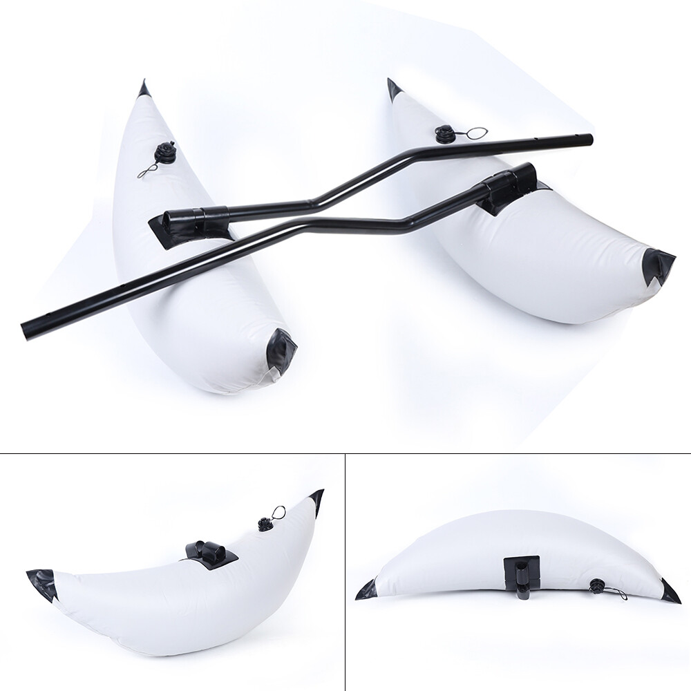 Inflatable Kayak Outrigger Stabilizer – Durable PVC Canoe Float Kit