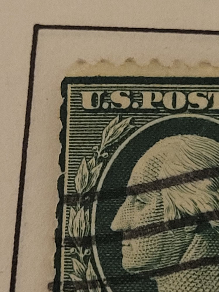 1918-1920 Offset Printing Error. Beautiful Mint