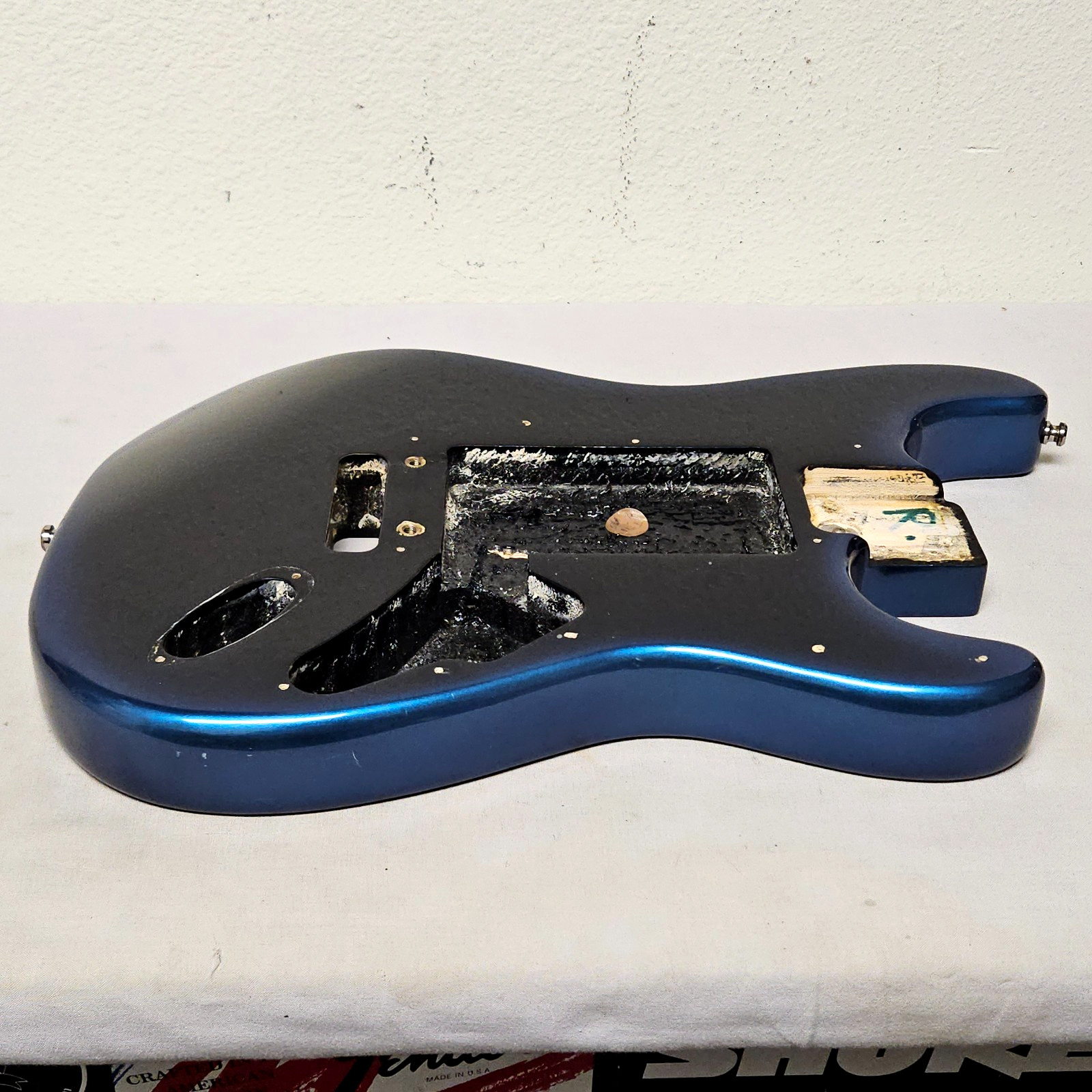 1993 Fender USA Strat Plus Body Blue Pearl Burst - American Electric Guitar 90s