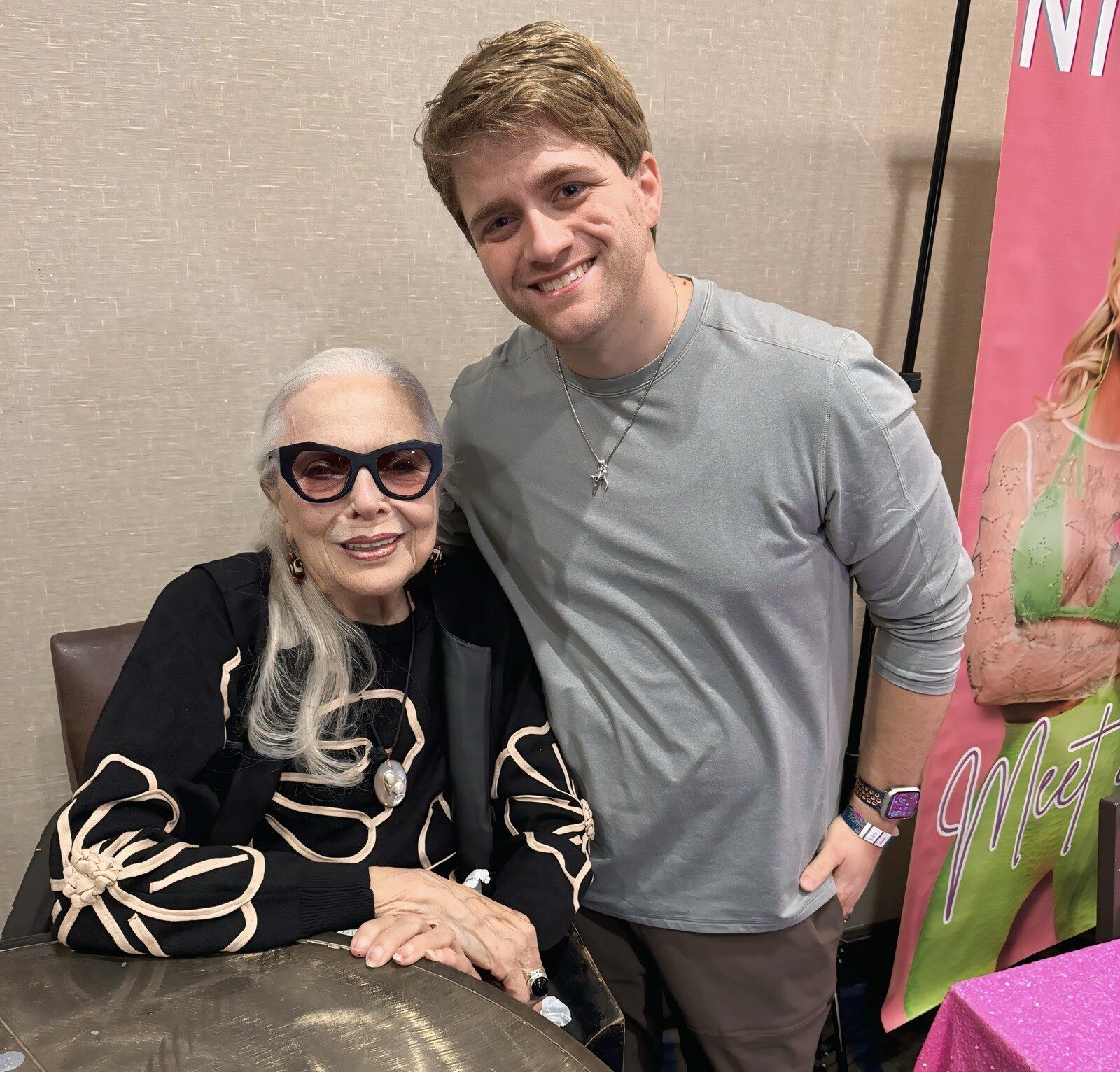 BARBARA BAIN Signed SPACE: 1999 METALLIC 11x14 Photo Autograph JSA WITNESS COA