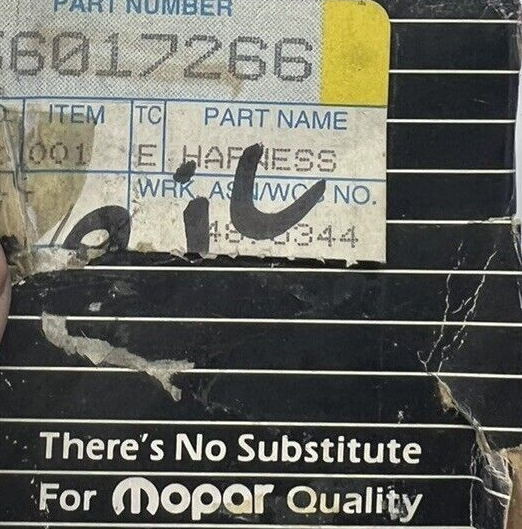 Headlamp Wiring Mopar 56017266