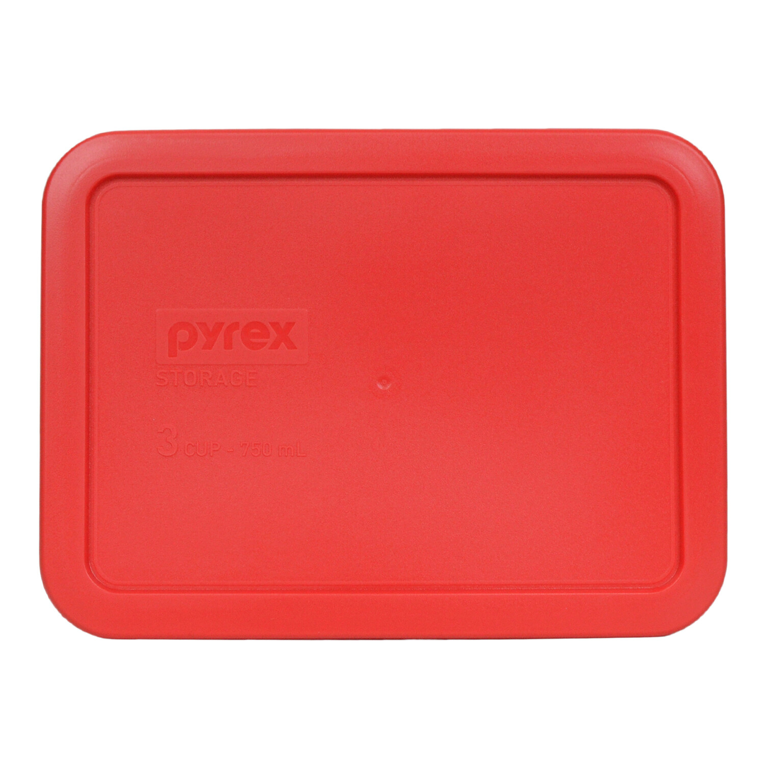 Pyrex (3) 7202-PC (3) 7200-PC (3) 7201-PC (3) 7210-PC Red Replacement Lids