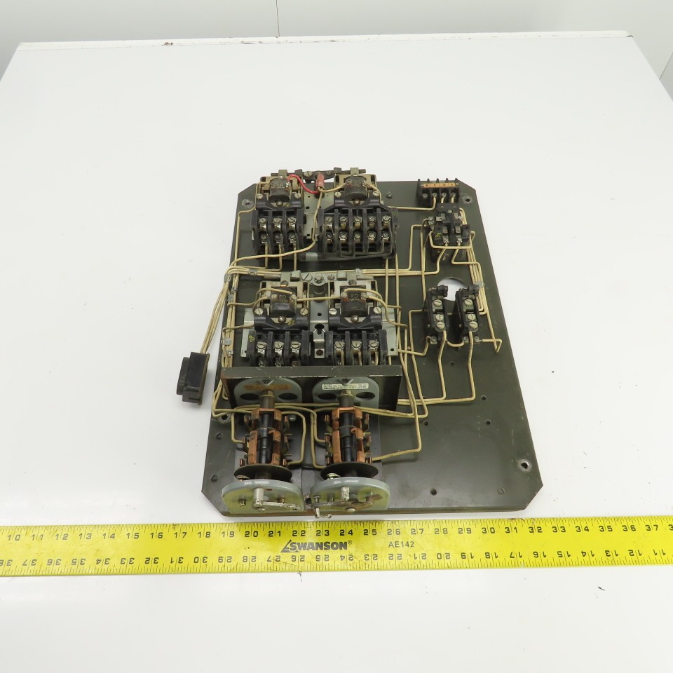 Hardinge AHC Automatic Chucker Electrical Control Motor Starter Panel