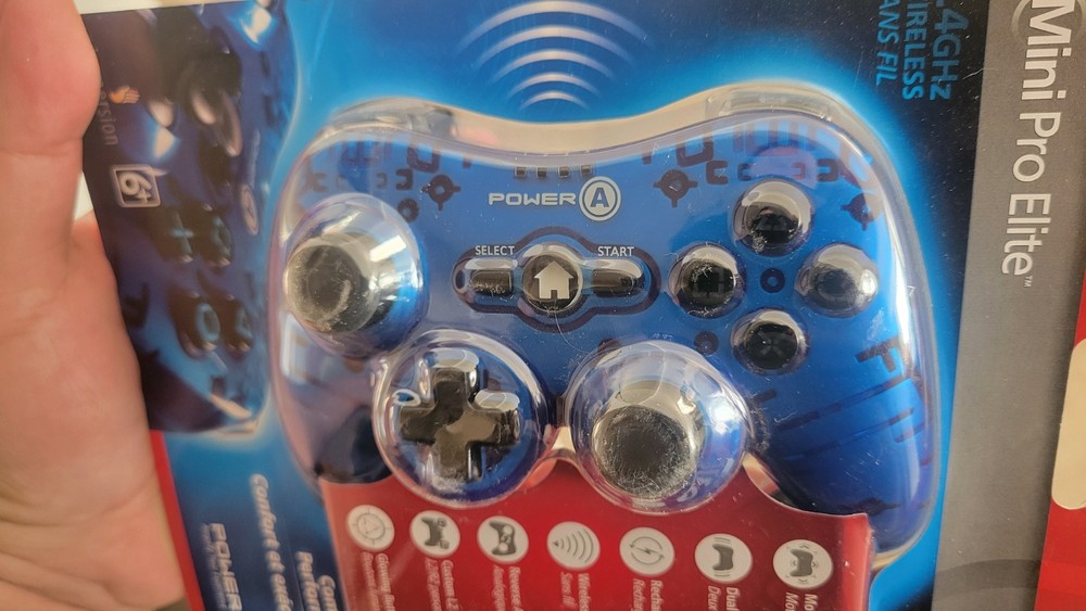 New PowerA Mini Pro Elite 220042 Wireless Controller For PlayStation 3