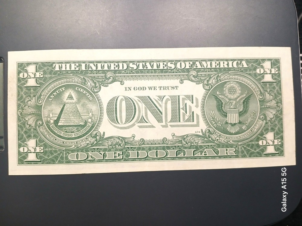 * STAR-NOTE * $1 1957 Silver Certificate Note. Nice Serial # Almost Uncirculate