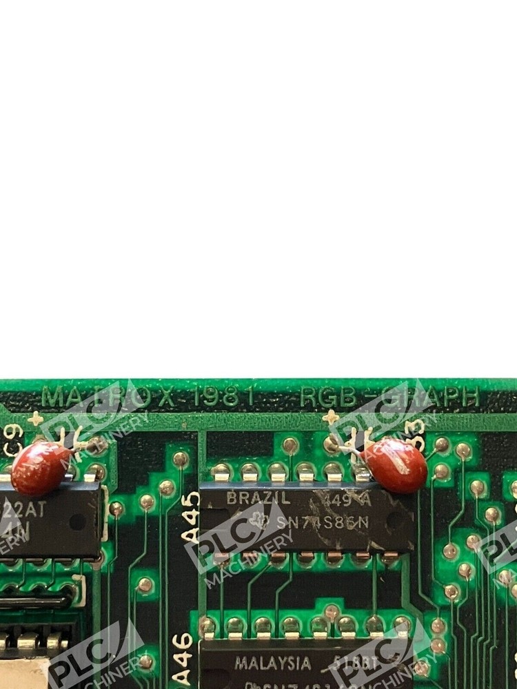 Matrox 23354 1981 RGB-Graph 167-D06-7