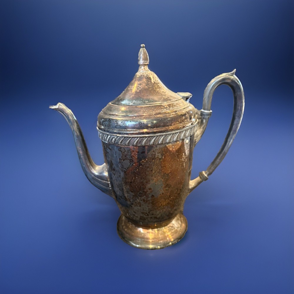 Tea Pot Silver-Plated  William Rogers Needs Polished