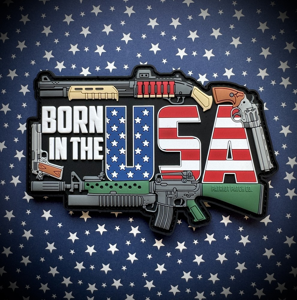 Patriot Patch Co. - Born in the USA - Patch