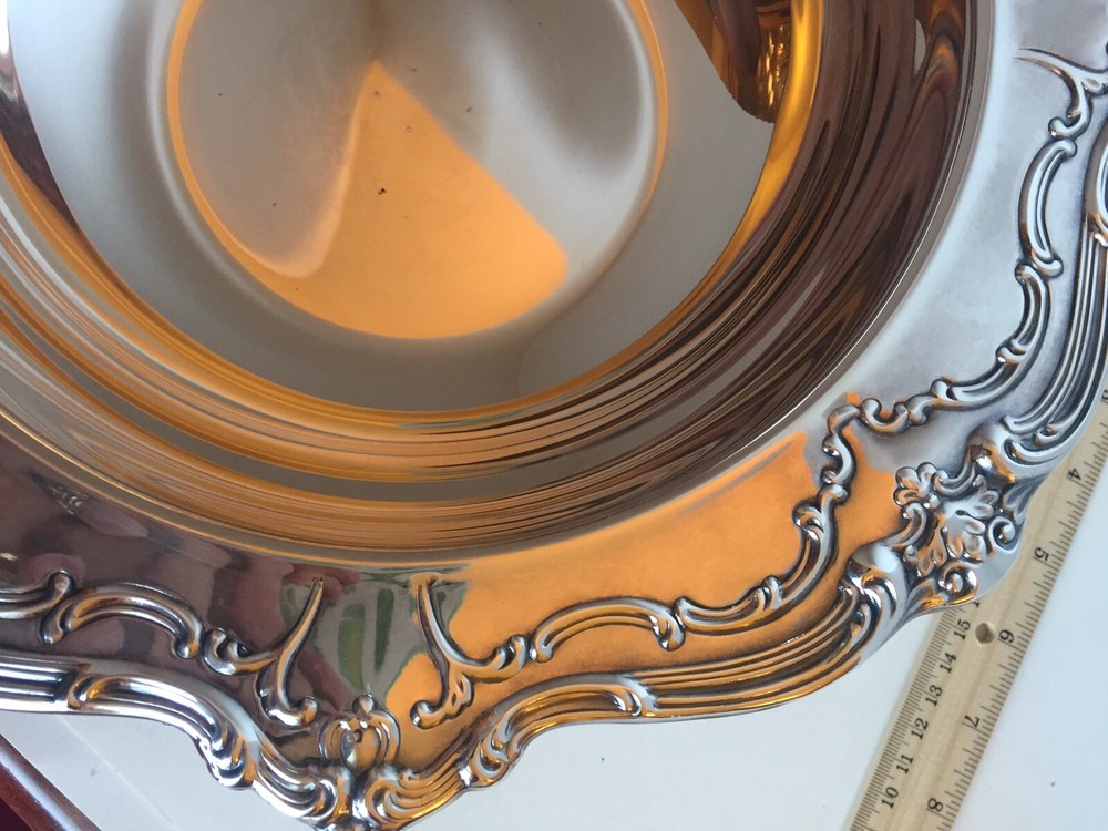 Gorham Chantilly 12” Footed Bowl