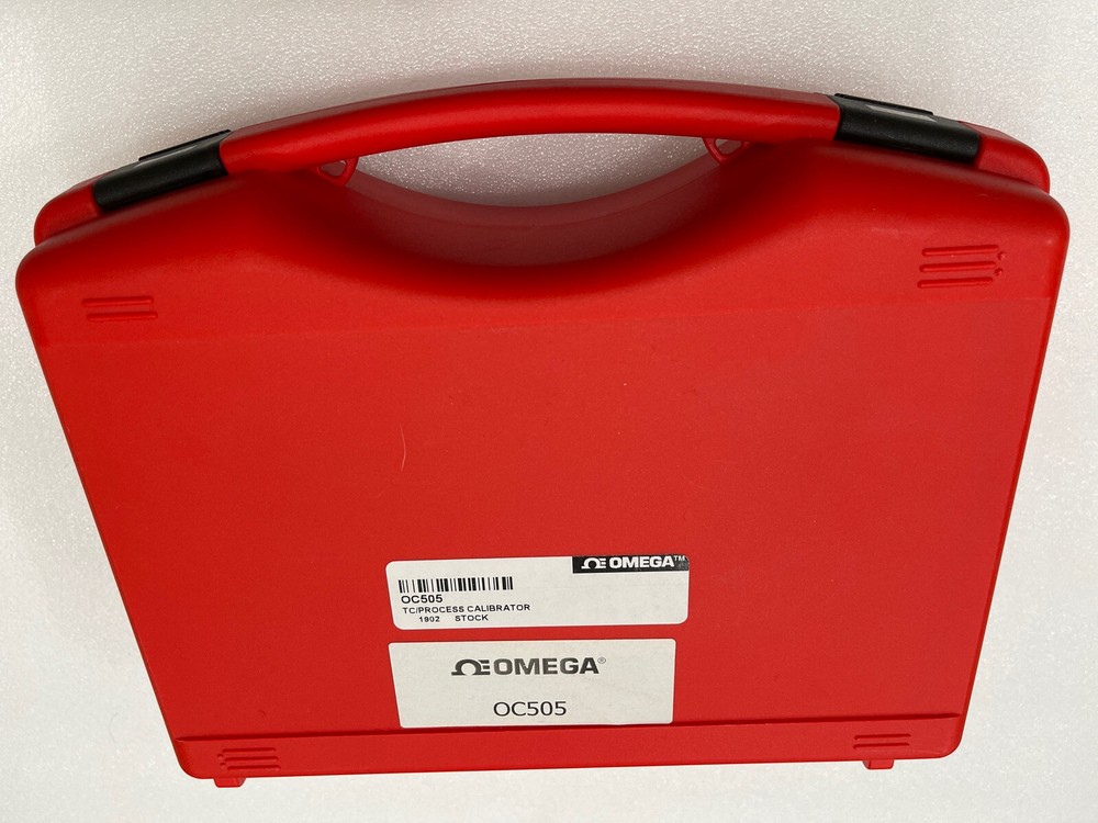 New Omega OC505 Multifunction Process Calibrator with optional Data Logger.