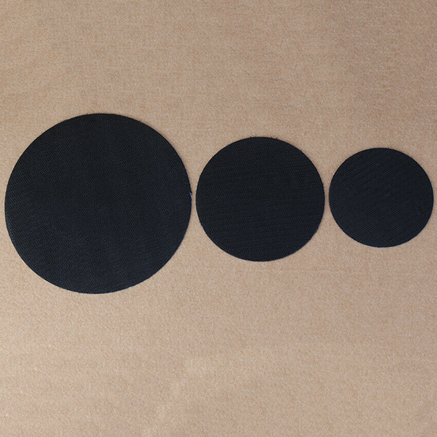 1/2PC 5'' 6" 7'' Self Adhesive Backed Disc Pad For Hook&Loop Sanding Discs Black