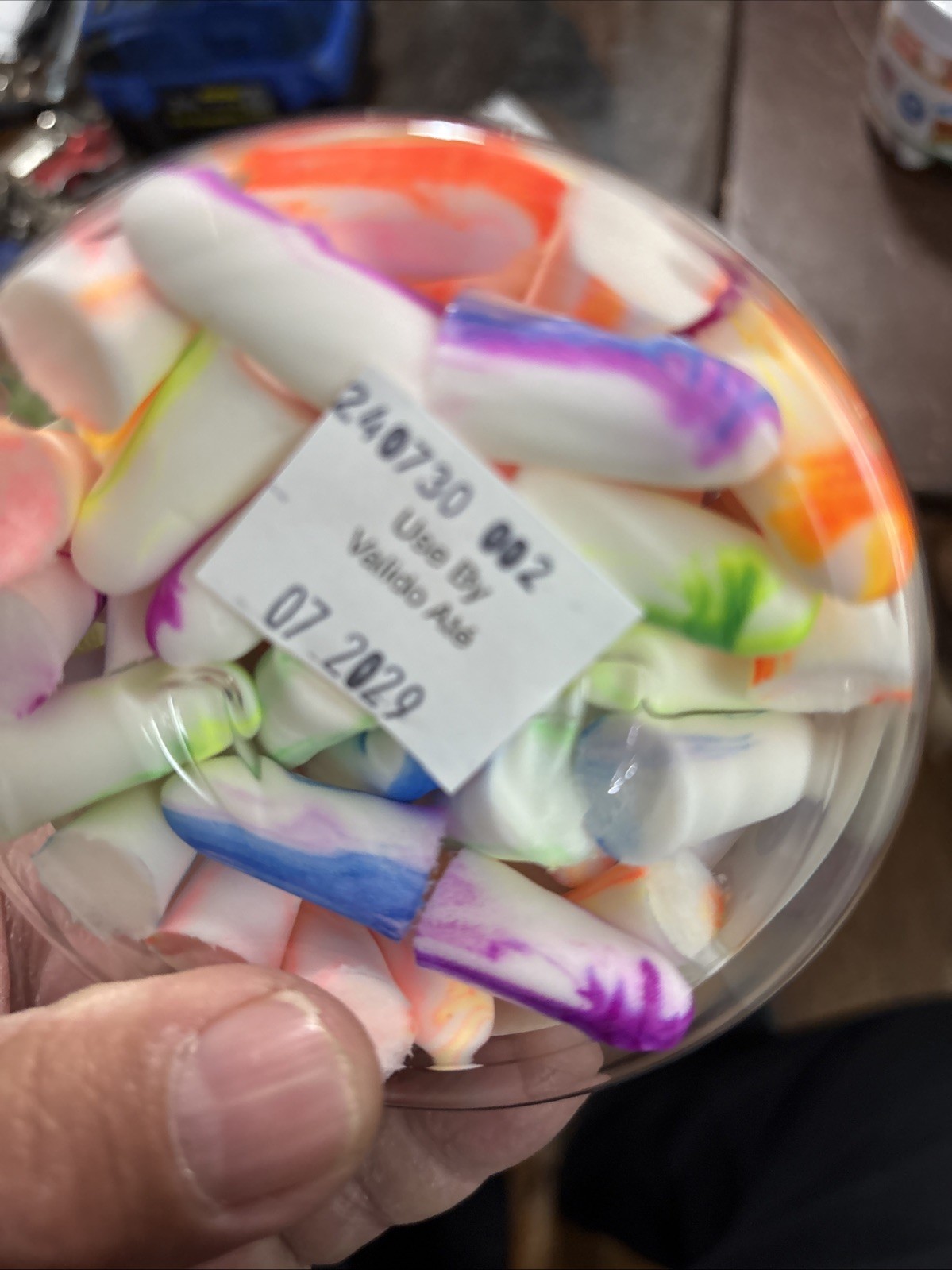 Lot Of (6) Moldex Sparkplugs Earplug Canister 6684 - 40 Pair Free Shipping