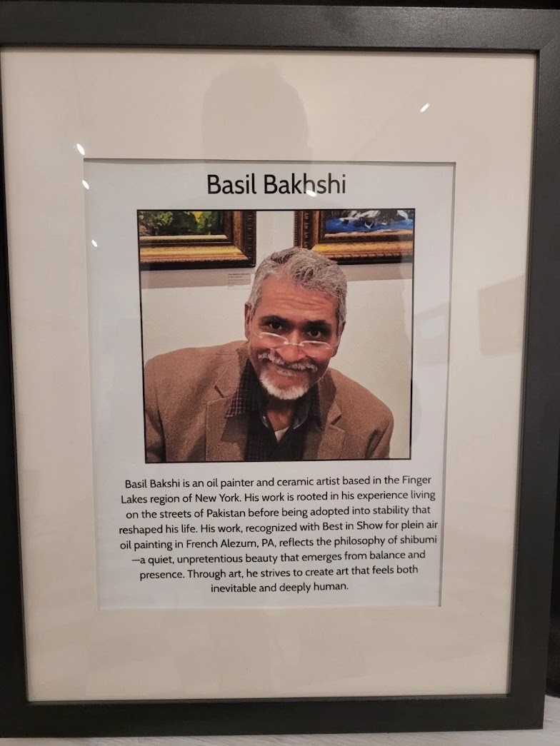 Tropical Paradise 2 Contemporary Expressionist Original Painting 11x14 Shibumi