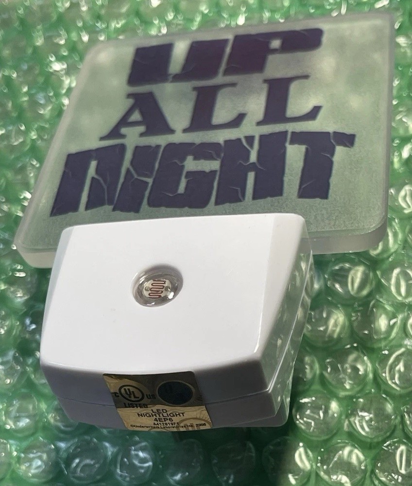 Mood Lights Up All Night LED Night Light • Automatic On/Off • Light Sensor Activ