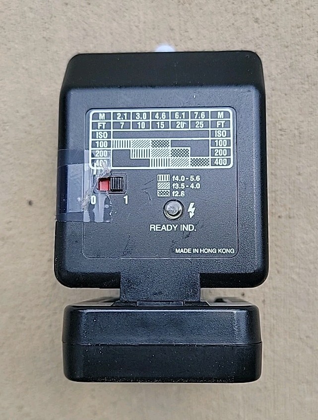 Quantaray MS-1 Compact Slave Shoe Mount Flash UNTESTED