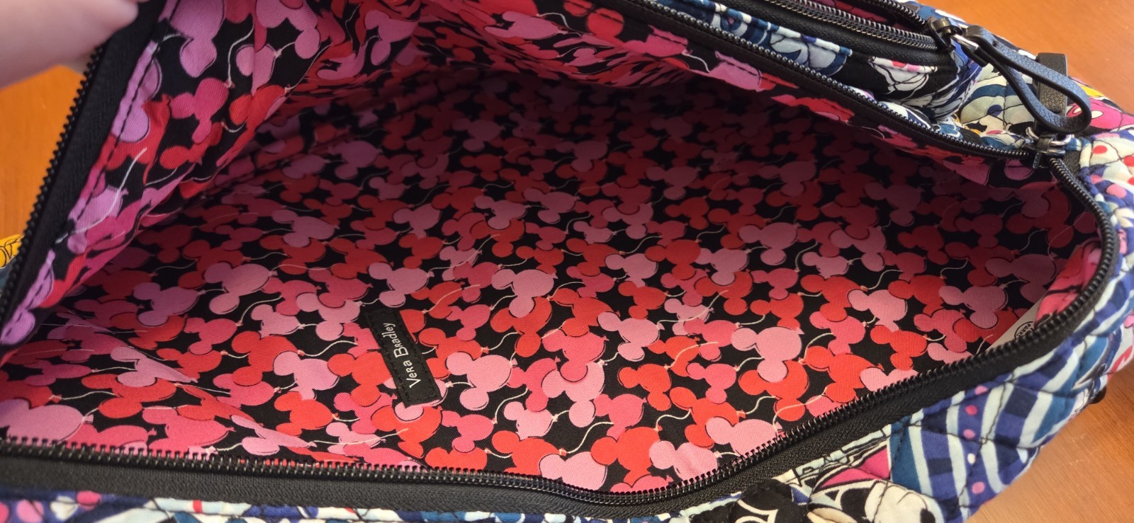Disney Parks Vera Bradley Sling Backpack, Mickey’s Whimsical Paisley, See Photos