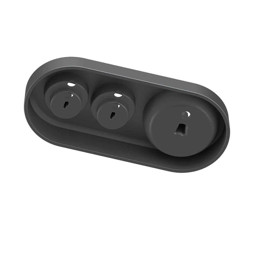 CHOKMAX Toothbrush Holder, Replacement Stand Base Compatible with Oral Black