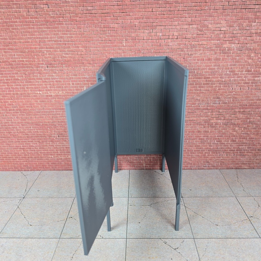 Restroom Stall 1/10 Scale Model Prop Display Dollhouse Diorama Accessory