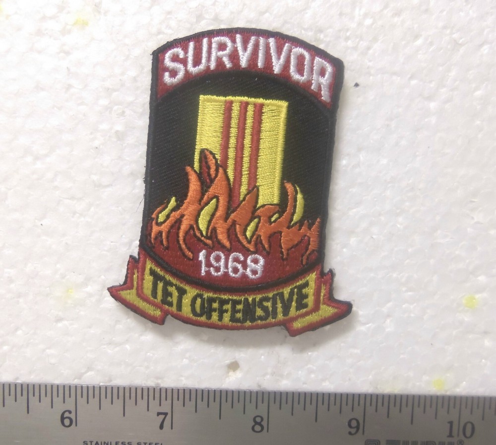 Vietnam – 1968 Tet Offensive – Survivor Embroidered Patch