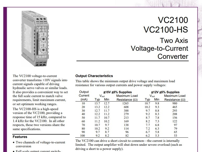 DELTA VC 2100 (Brand new / unopened)