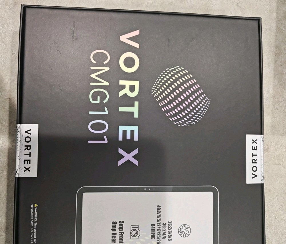 New Sealed 10.1 Vortex CMG 101 4G Android Smart Tablet With Protective Case