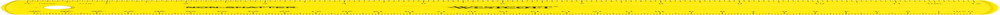 Shatterproof Ruler, Assorted Translucent Colors, 12"