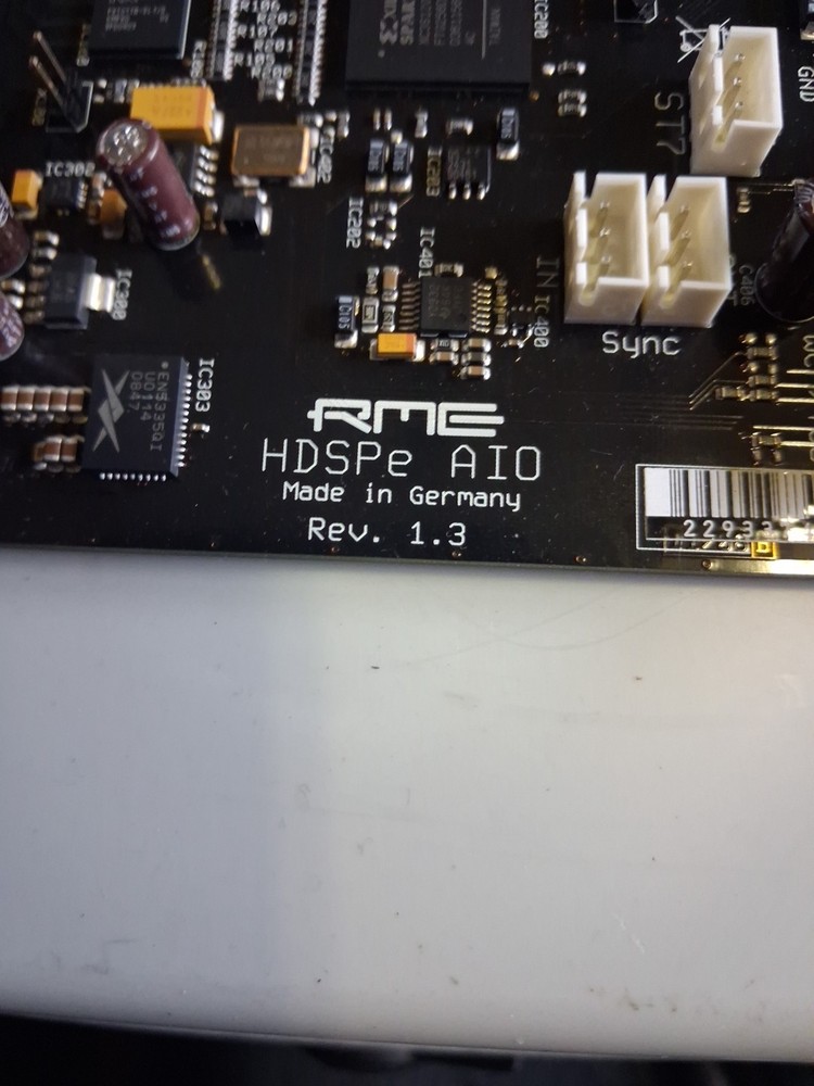 RME HDSPe AIO PCI Express Card