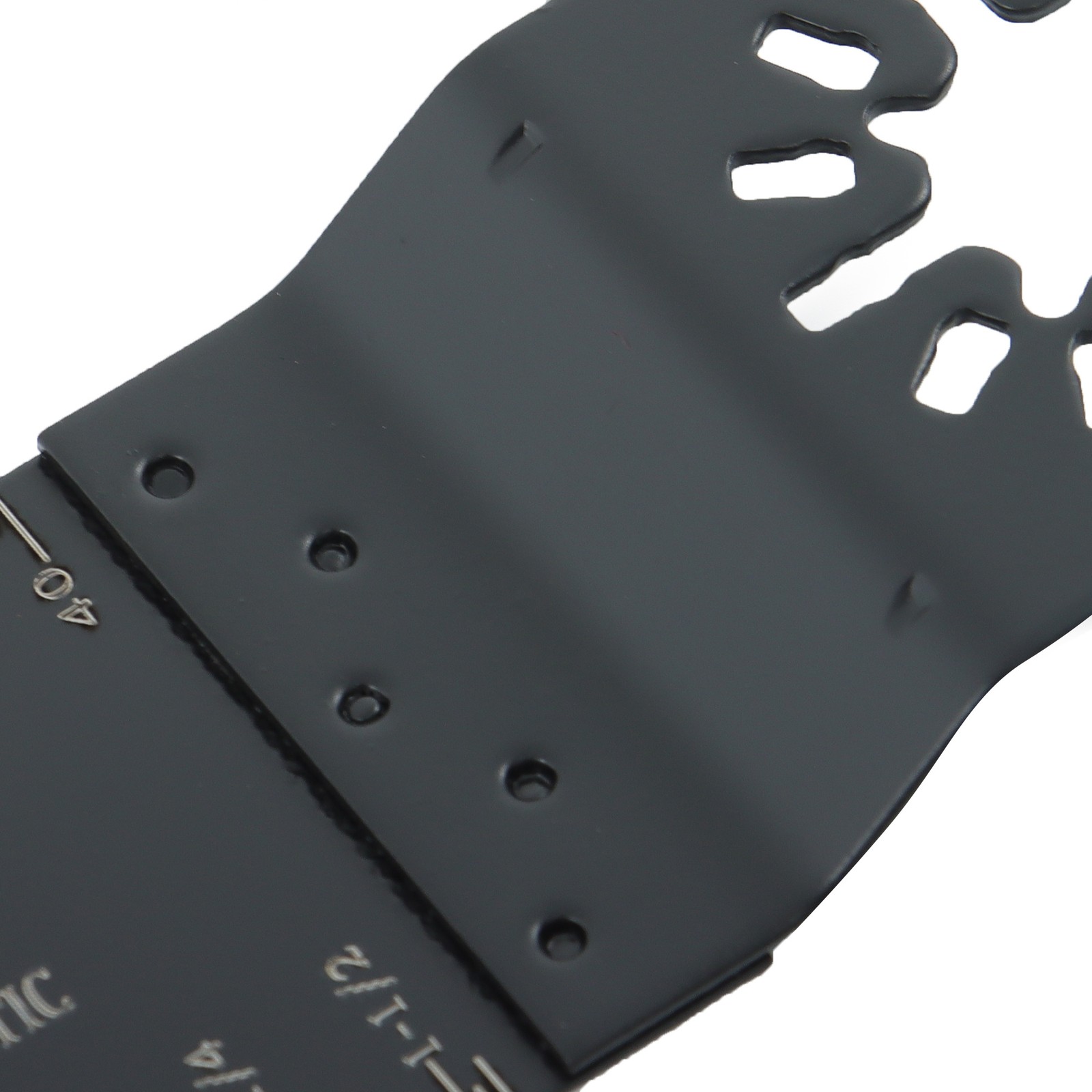 50 PCS Titanium Oscillating Tool Blades Curved Edge Oscillating Saw Blade Kit