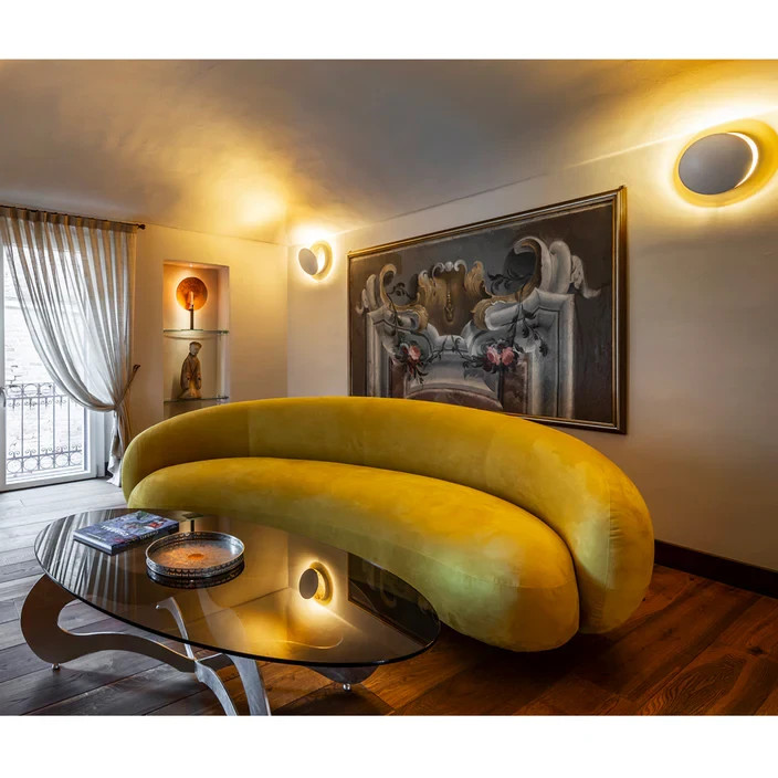 mid centuryLederam Wall Lamp