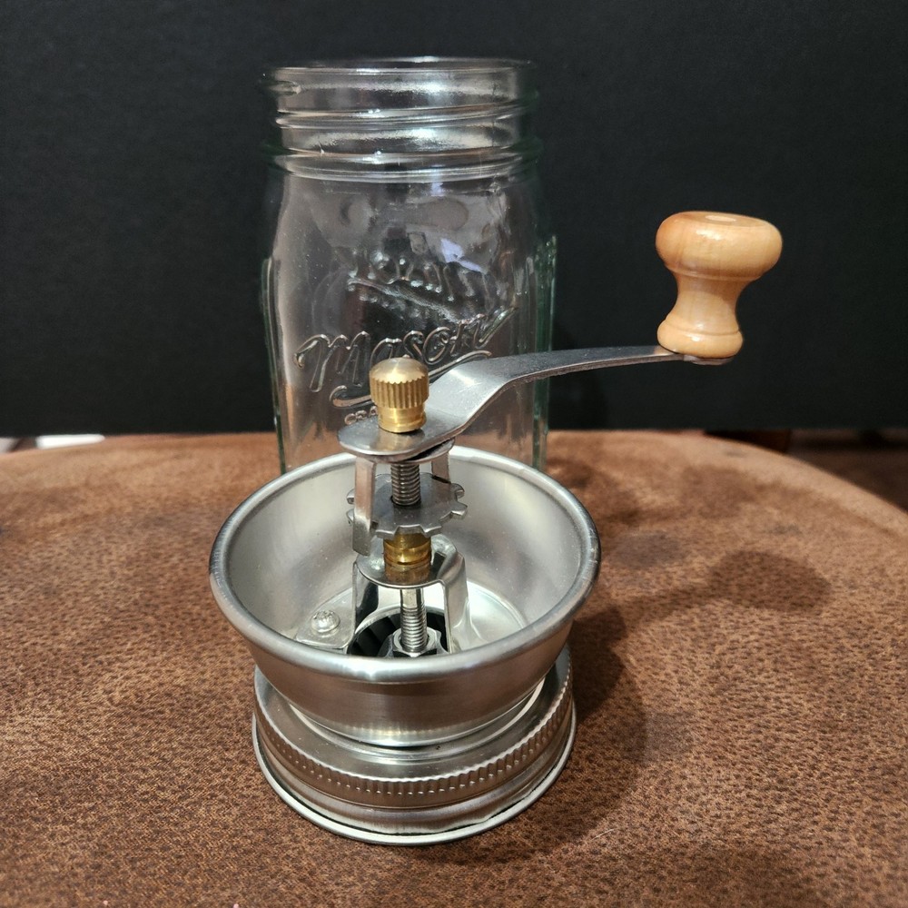 Mason Jar Coffee Manual Coffee Bean Grinder