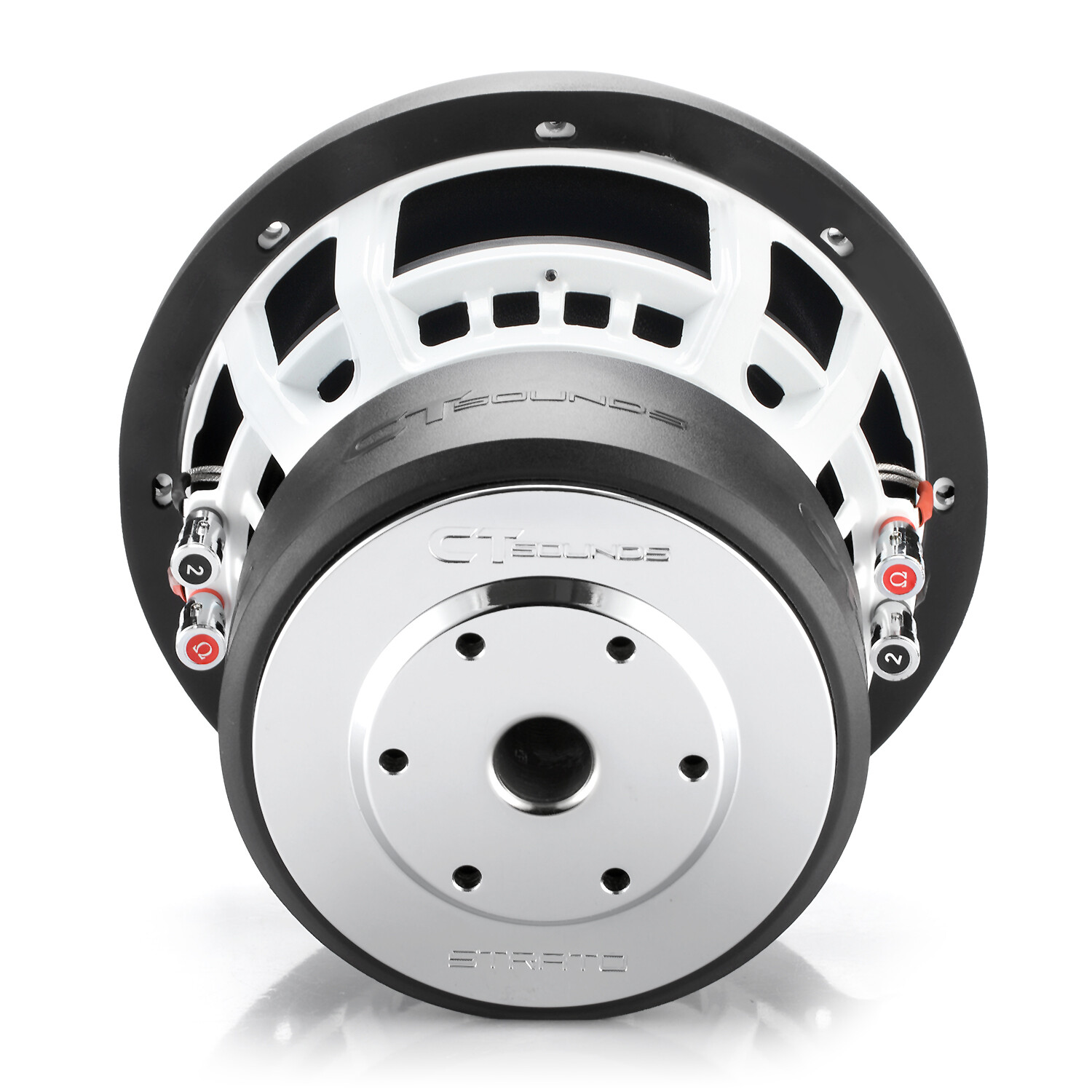 CT Sounds STRATO-8-D2 1200 Watt Max Power 8 Inch Car Subwoofer - Dual 2 Ohm