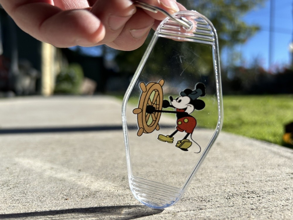1928 Steamboat Willie Translucent Key Tag
