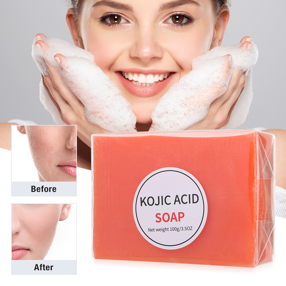 5/3X Skin Brightening Soap Original Kojic Acid Soap for Dark Spot Whitening 100g