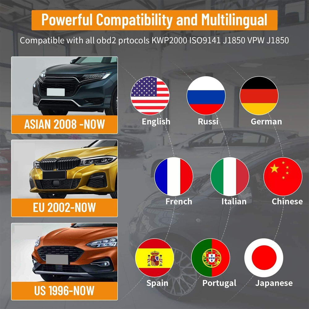 DNOSE DN319 Automotive OBD2 Scanner Car Engine Fault Code Reader Diagnostic Tool