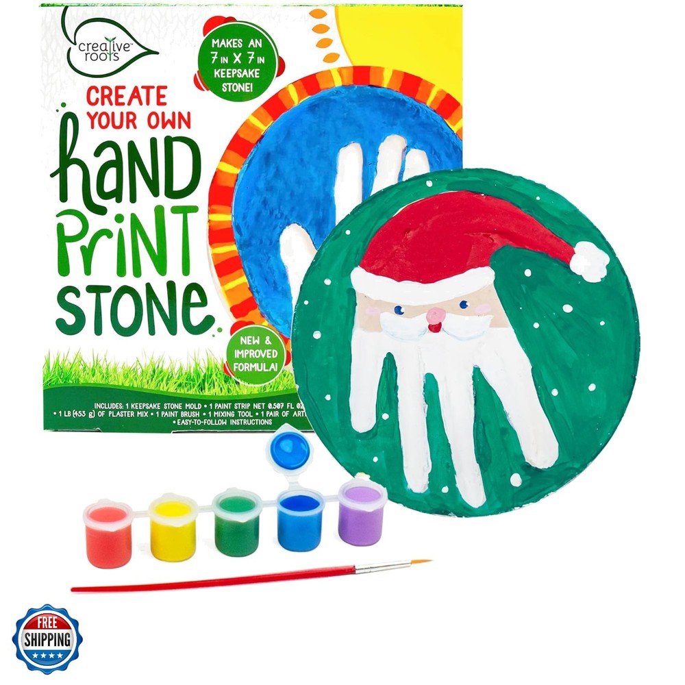 Create Your Own Handprint Stone by